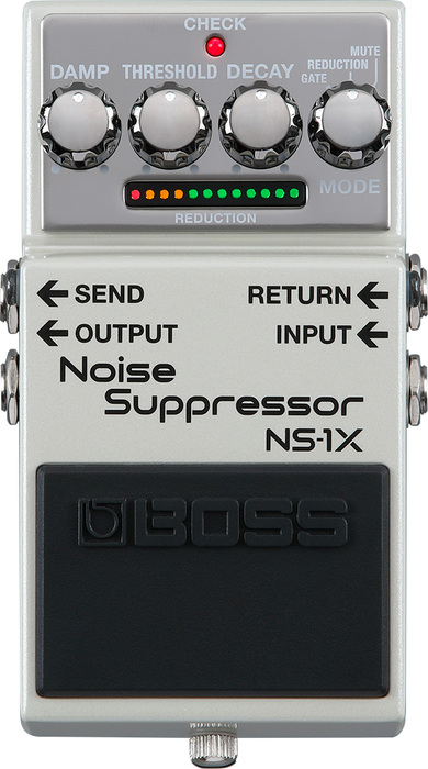 Boss NS-1X Noise Suppressor Effect Pedal Next-generation Noise Suppressor And Gate For Guitar, Bass, And Other Electronic Musical Instruments