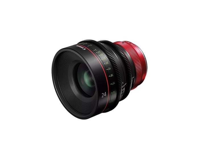Canon 6400C001 CN-R 24mm T2.2 L F Cinema Prime Lens, RF Mount
