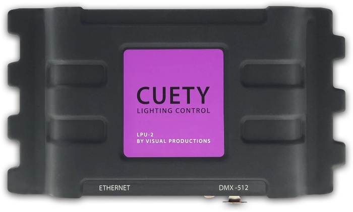 Visual Productions Cuety LPU-2 Single Universe Lighting Controller With OSC, UDP, TCP, HTTP