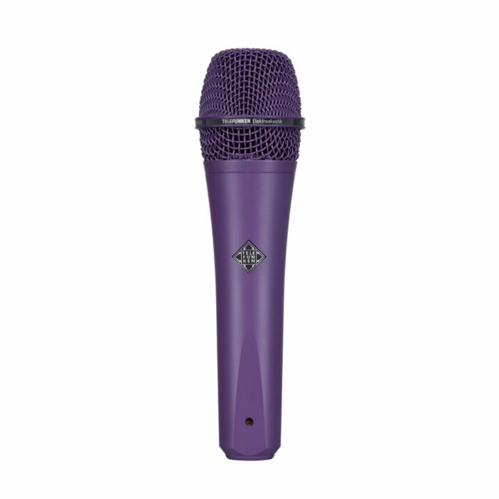 Telefunken M80-PURPLE Dynamic Handheld Cardioid Microphone In Purple