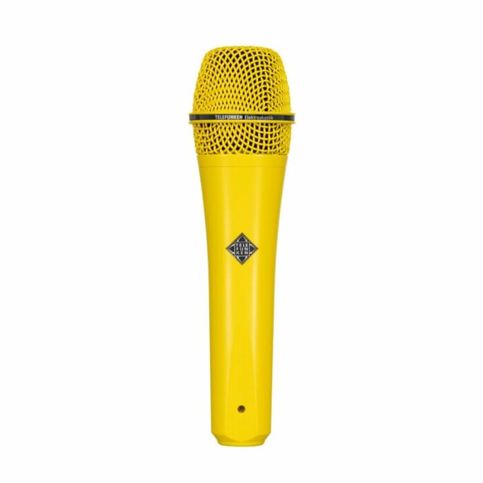 Telefunken M80-YELLOW Dynamic Hanheld Cardioid Microphone In Yellow