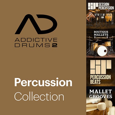 XLN Audio Addictive Drums 2: Percussion Collection Atmospheric And Organic Percussion [Virtual]
