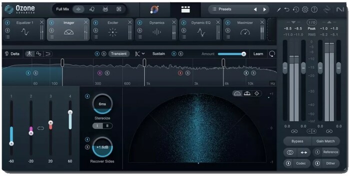 iZotope Ozone 11 Standard EDU Mastering Software Suite, Educational Pricing [Virtual]