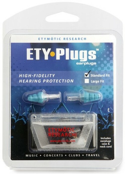 Etymotic Research ER20-SMB-C ER20 ETY Plug Standard Cl Stem/Blue Tip - Clamshell