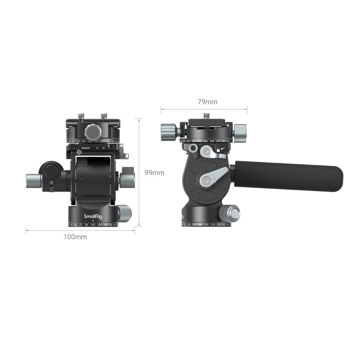 SmallRig 3457B Lightweight Fluid Video Head