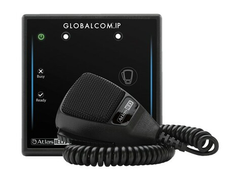 Atlas IED IPCSD1 [Restock Item] GLOBALCOM IP DIGITAL MICROPHONE STATION WITH DANTE MESSAGE C