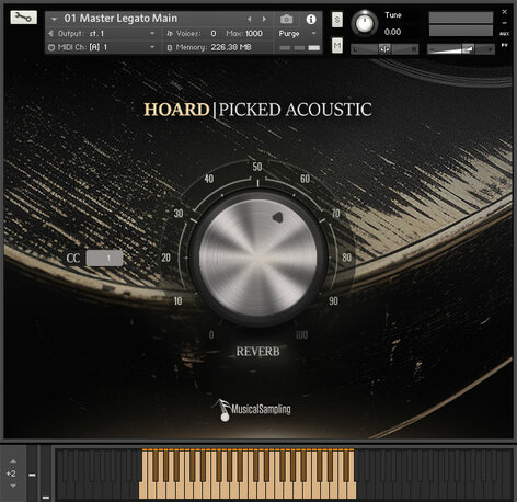 MusicalSampling Hoard Picked Acoustic Legato Acoustic Guitar For Kontakt [Virtual]