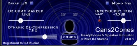 Raising Jake Cans2Cones Headphone To Speaker Emulator [Virtual]