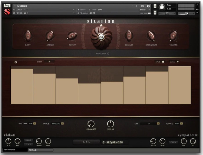 Soundiron Sitarion Electric Sitar For Kontakt [Virtual]