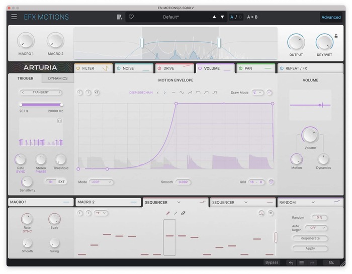 Arturia Efx MOTIONS Evolving Sonic Exciter [Virtual]