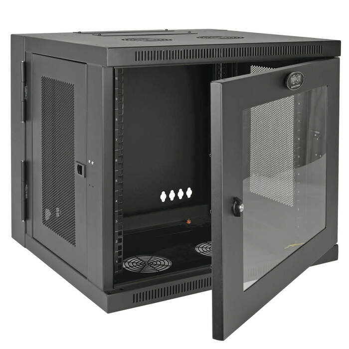 Tripp Lite SRW10USG Tripp Lite 10U Wall Mount Rack Enclosure Clear Acrylic Door