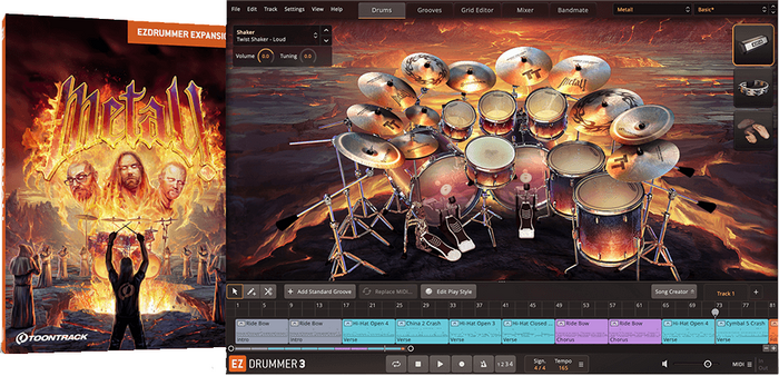 Toontrack Metal! EZX Expansion For EZdrummer 2 [Virtual[