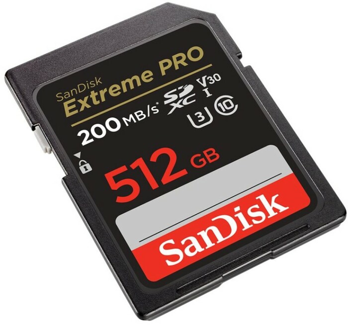 SanDisk SDSDXXY-512G-ANCIN SanDisk Extreme Pro SDXC Memory Card, 512GB, UHS-I