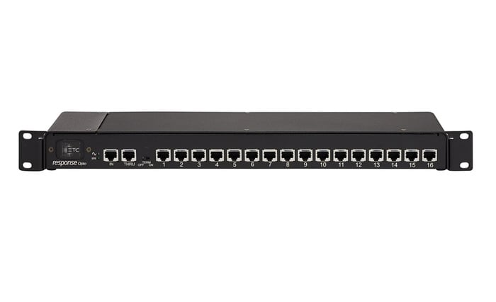 ETC RSN-OPTO-16R Response Opto-Splitter, 16 Port RJ45, Rack-mount