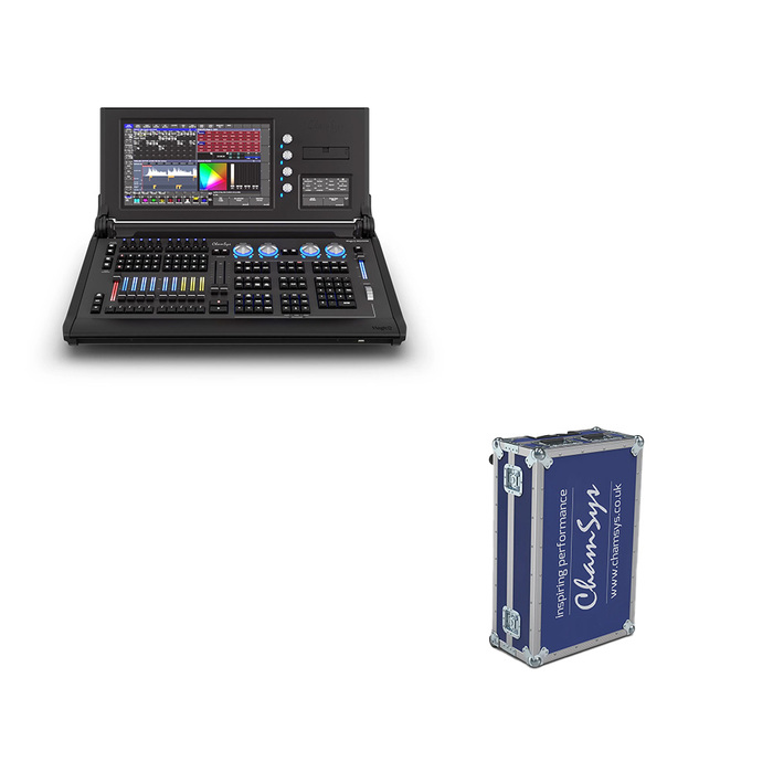 ChamSys MQ250MWITHCASE MagicQ MQ250M Stadium Console (64 Universe) With Flight Case