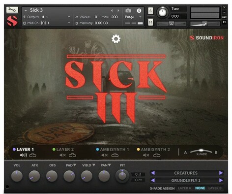 Soundiron Sick 3 Horror Instrument & SFX Library For Kontakt [Virtual]