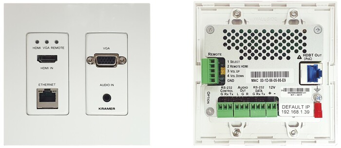 Kramer KIT-401/US-D(W) 4K Auto-Switcher/Scaler Kit Over Long-Reach HDBaseT