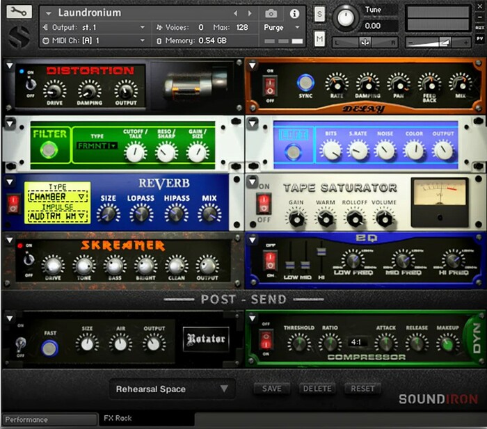 Soundiron Laundronium Washing Machine Drum & SFX Library For Kontakt [Virtual]