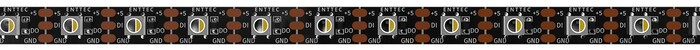 Enttec 8PXW60-4-B RGBW LED Pixel Tape With 60 Pixels Per Meter, Black, 5V, 4M Roll