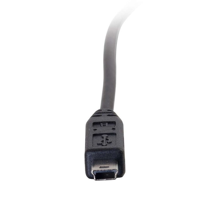 Cables To Go 28854 USB 2.0 USB-C To USB Mini-B Cable M/M, Black