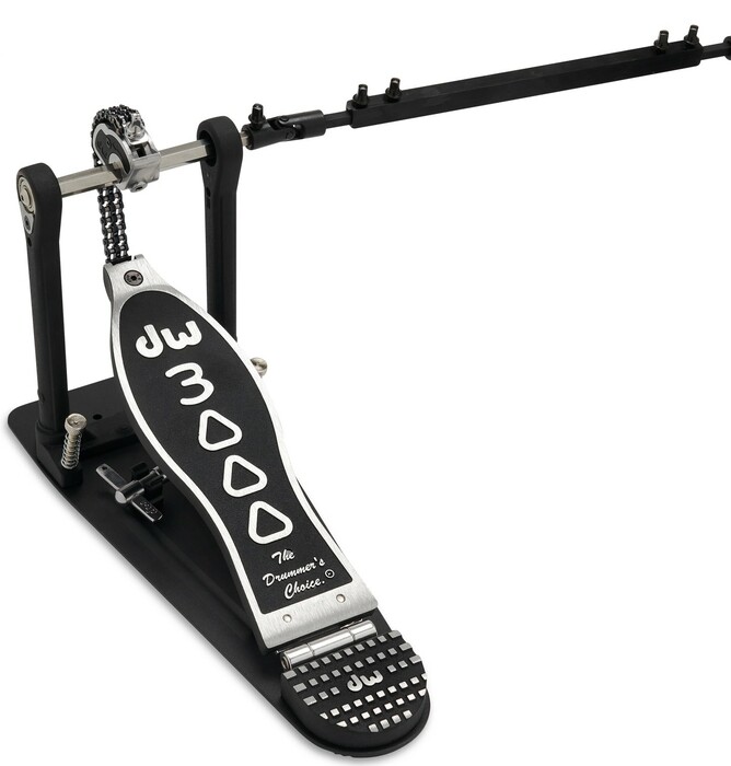 DW 3000 Series Double Bass Drum Pedal Dual-Chain Drive Double Pedal With Delta Stroke Adjustment