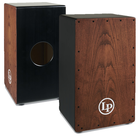 Latin Percussion City 2-voice Cajon with Oak Sounboards MDF Body, 2 Siam Oak Soundboards, And 2 Sets Of Premium Snare Wire