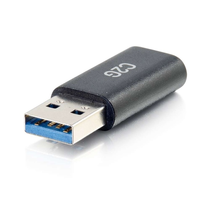 Cables To Go 54427 USB-C Female To USB-A Male SuperSpeed USB 5Gbps Adapter Converter