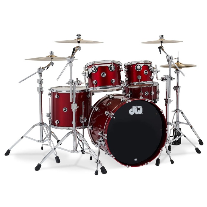 DW DEKTLC05TB DWe 5-piece Drum Kit Bundle