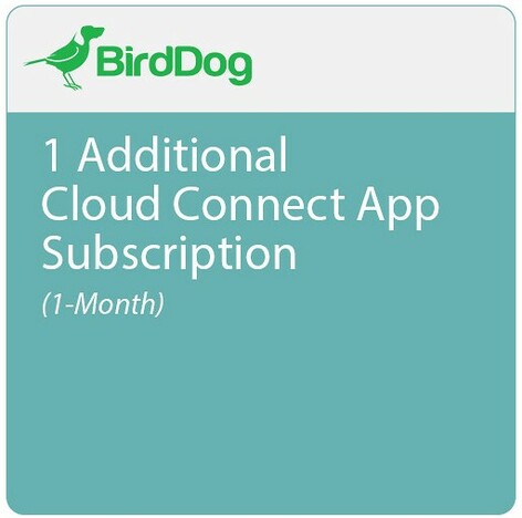 BirdDog BDCLOUDCONNECT1M 1 Additional Cloud Connect App Subscription, 30 Days