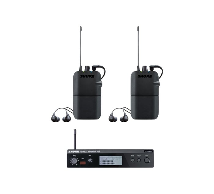 Shure P3TR112TW [Restock Item] PSM300 Twin Pack