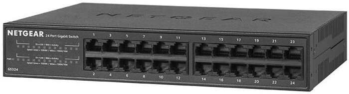 Netgear GS324-200NAS 24-Port Gigabit Unmanaged Switch