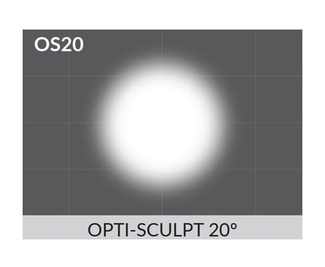 Rosco OPTI-SCULPT-20-40 Rosco OPTI-SCULPT, 20 Deg., 24" X 40" Sheet