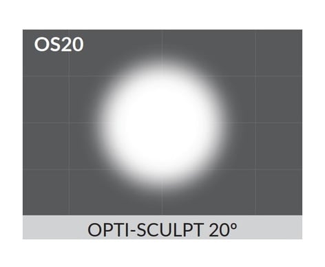 Rosco OPTI-SCULPT-24X20-20 OPTI-SCULPT,  20 Deg., 24" X 20" Sheet