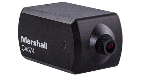 Marshall Electronics CV574 Miniature 4K UHD60 Camera With NDI|HX3, SRT And HDMI