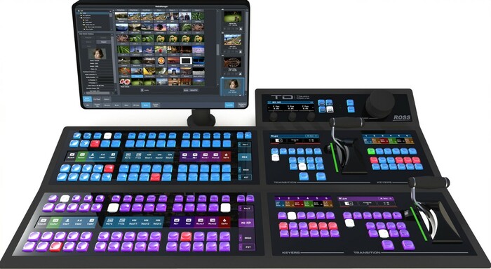 Ross Video TouchDrive TD2 Control Panel For Carbonite Production Switchers