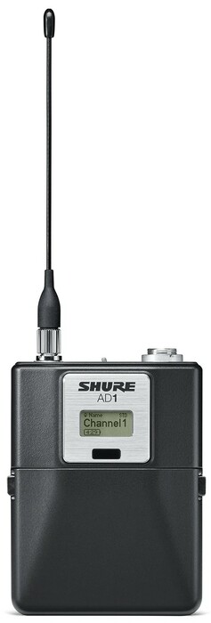 Shure AD14D-G57 Axient Dual Channel Wireless Bundle With 2 Bodypacks, 2 Batteries And Charger, In G57 Band