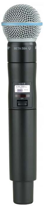 Shure ULXD24Q/B58-G50 ULXD Quad Channel Handheld Wireless Bundle With 4 B58 Mics, 4 Batteries, 2 Chargers, In G50 Band