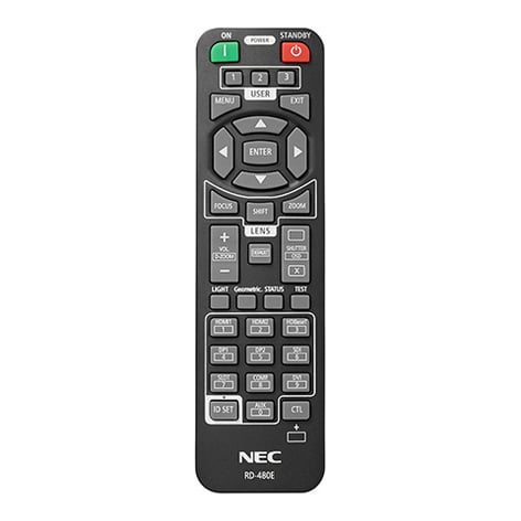 NEC RMT-PJ40 Replacement Remote Control For NP-PA1004UL-B/PA1004UL-W Projectors