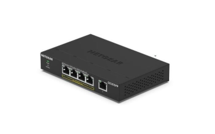 Netgear GS305PP-100NAS 5-Port Gigabit Ethernet PoE+ Unmanaged Switch