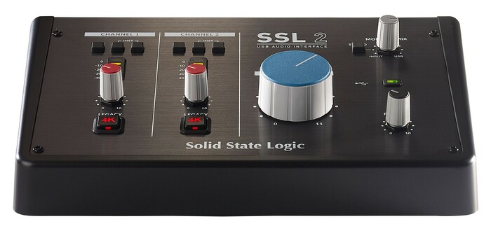 Solid State Logic SSL2 Recording Pack USB Interface With Condenser Microphone And Headphones