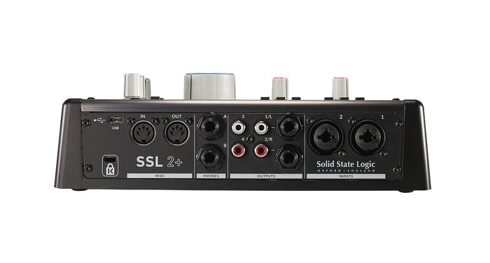 Solid State Logic SSL2+ Recording Pack USB Interface With Condenser Microphone And Headphones