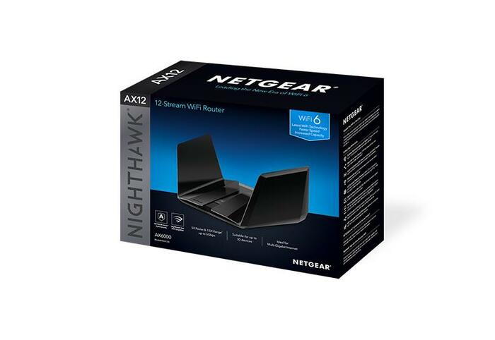 Netgear RAX120-100NAS Nighthawk AX12 AX6000 Router