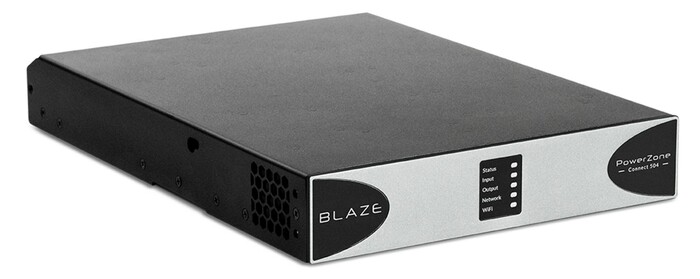 Blaze Audio PowerZone Connect 504 Compact 10 Input 500W Max 4-channel Networkable Matrix Smart Amplifier With Onboard  Mixing, DSP, Wi-Fi, Control And Powersharing