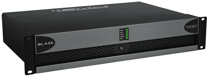 Blaze Audio PowerZone Connect 2004D Pro 14 Input 2000W Max 4-channel Dante-enabled Networkable Matrix Smart Amplifier With Onboard Mixing, DSP, Wi-Fi, And Control