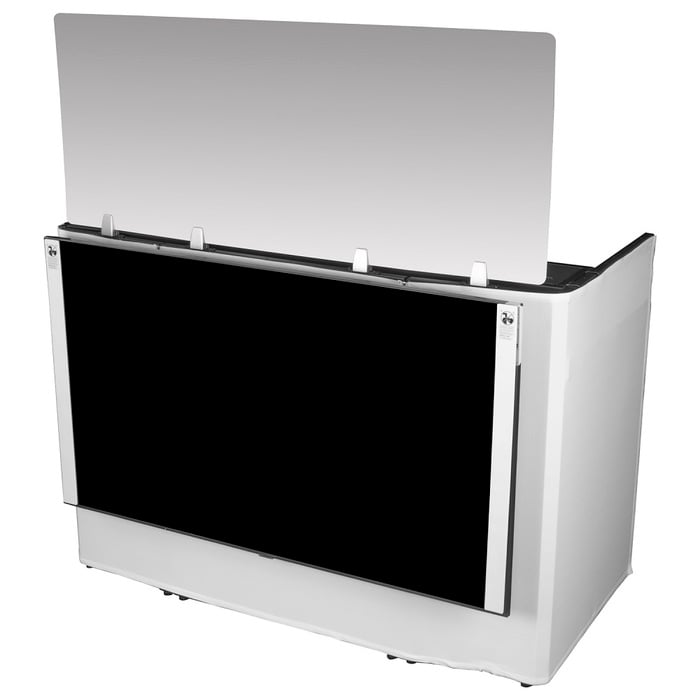 Odyssey DJBOOTHM65 Media DJ Booth That Fits A 65" Flat Screen TV/Monitor