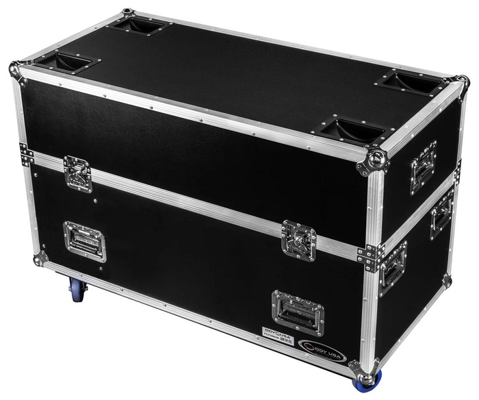 Odyssey FZ2FSM40W Dual 40-43" Flat Screen Monitor Case With Castors