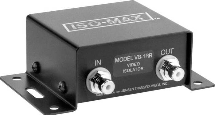 Jensen Transformers VB1-RR Baseband-Composite Video Isolator With RCA Connectors