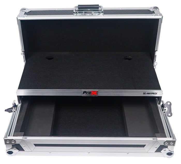 ProX X-DDJFLX4LTBL ATA Flight Road Case For Pioneer DDJ-FLX4/DDJ-SB3/DDJ-400