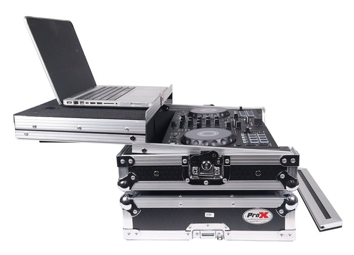 ProX X-DDJFLX4LTBL ATA Flight Road Case For Pioneer DDJ-FLX4/DDJ-SB3/DDJ-400