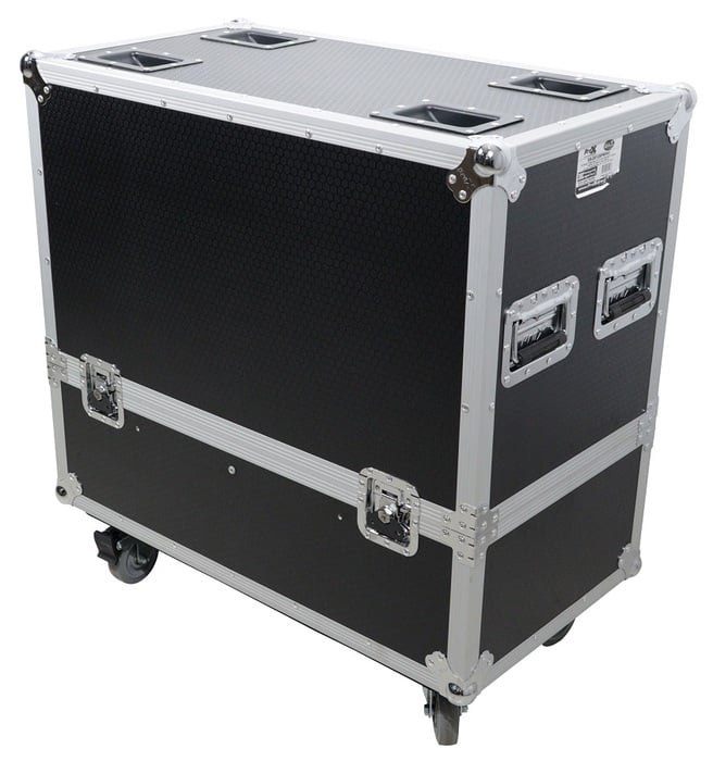 ProX XS-SP2X12W-MK2 Universal ATA Flight Case For 2x Speakers 25"x15"x15"